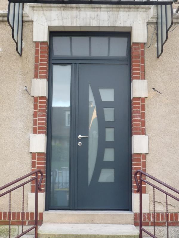 porte d'entrée alu