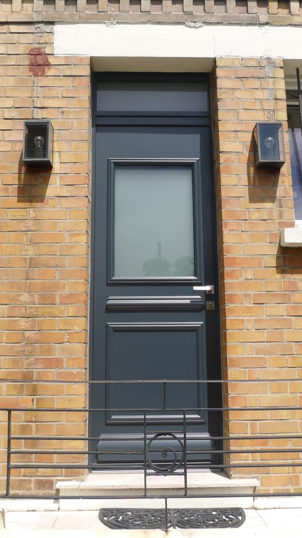 porte d'entrée alu